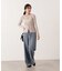 レイヤードキャミ付ニット 25AW
