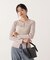 レイヤードキャミ付ニット 25AW