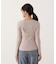 レイヤードキャミ付ニット 25AW