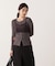 レイヤードキャミ付ニット 25AW