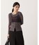 レイヤードキャミ付ニット 25AW
