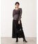 レイヤードキャミ付ニット 25AW