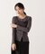 レイヤードキャミ付ニット 25AW