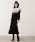 2wayオフショルニットワンピース 25AW