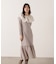 2wayオフショルニットワンピース 25AW