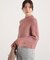 ウールブレンドスタンドカラー畔ニット 25AW