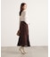 ランダムリブオフショルニット 25AW