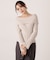 ランダムリブオフショルニット 25AW