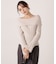 ランダムリブオフショルニット 25AW