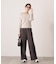 ランダムリブオフショルニット 25AW