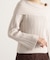 ランダムリブオフショルニット 25AW