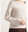 ランダムリブオフショルニット 25AW
