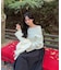ランダムリブオフショルニット 25AW