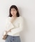 ランダムリブオフショルニット 25AW
