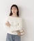 ランダムリブオフショルニット 25AW