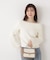 ランダムリブオフショルニット 25AW