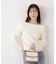 ランダムリブオフショルニット 25AW