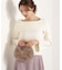 ランダムリブオフショルニット 25AW