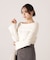 ランダムリブオフショルニット 25AW