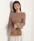 ランダムリブオフショルニット 25AW