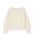 ミニシャギーオフショルニット 25AW