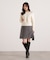 ミニシャギーオフショルニット 25AW
