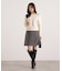 ミニシャギーオフショルニット 25AW