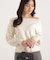ミニシャギーオフショルニット 25AW