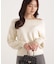 ミニシャギーオフショルニット 25AW