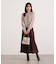 ミニシャギーオフショルニット 25AW