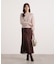 ミニシャギーオフショルニット 25AW