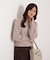 ミニシャギーオフショルニット 25AW