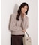 ミニシャギーオフショルニット 25AW
