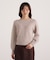 ミニシャギーオフショルニット 25AW