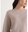 ミニシャギーオフショルニット 25AW