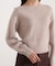 ミニシャギーオフショルニット 25AW