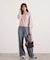 ミニシャギーオフショルニット 25AW