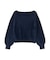 ミニシャギーオフショルニット 25AW