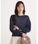 ミニシャギーオフショルニット 25AW