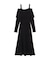 オフショルリブニットワンピース 25AW