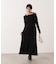 オフショルリブニットワンピース 25AW