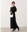 オフショルリブニットワンピース 25AW