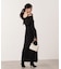 オフショルリブニットワンピース 25AW
