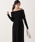 オフショルリブニットワンピース 25AW