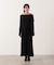 オフショルリブニットワンピース 25AW