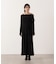 オフショルリブニットワンピース 25AW