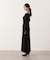 オフショルリブニットワンピース 25AW