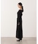 オフショルリブニットワンピース 25AW