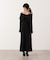 オフショルリブニットワンピース 25AW