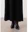 オフショルリブニットワンピース 25AW